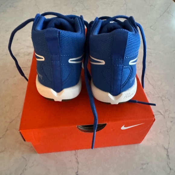 Nike Alpha Menace 3 Shark Youth Football Cleats Royal Blue - Picture 3 of 6